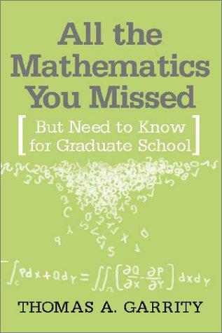 Cover for All the Mathematics You Missed