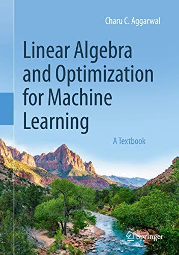Cover for Linear Algebra and Optimization for Machine Learning