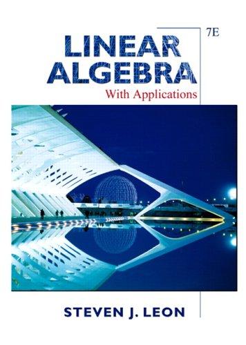Cover for Linear Algebra with Applications (Tenth Edition)
