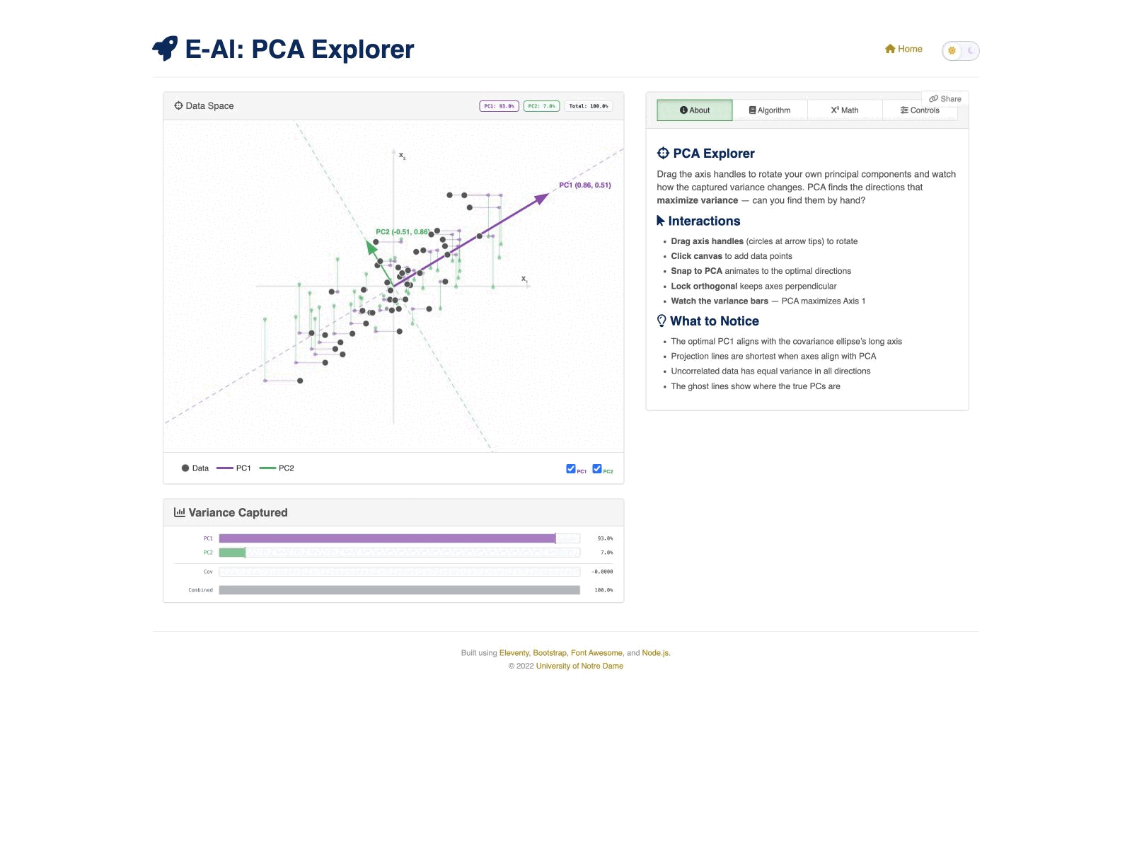 PCA Explorer preview